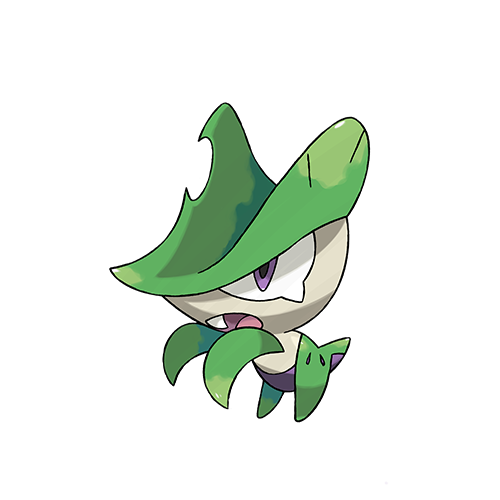 Smettle, the Bad Grass Pokémon