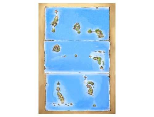 Cartographie des îles Sevii